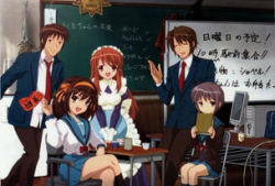 凉宫春日的忧郁动漫,凉宫春日的宇宙冒险之旅